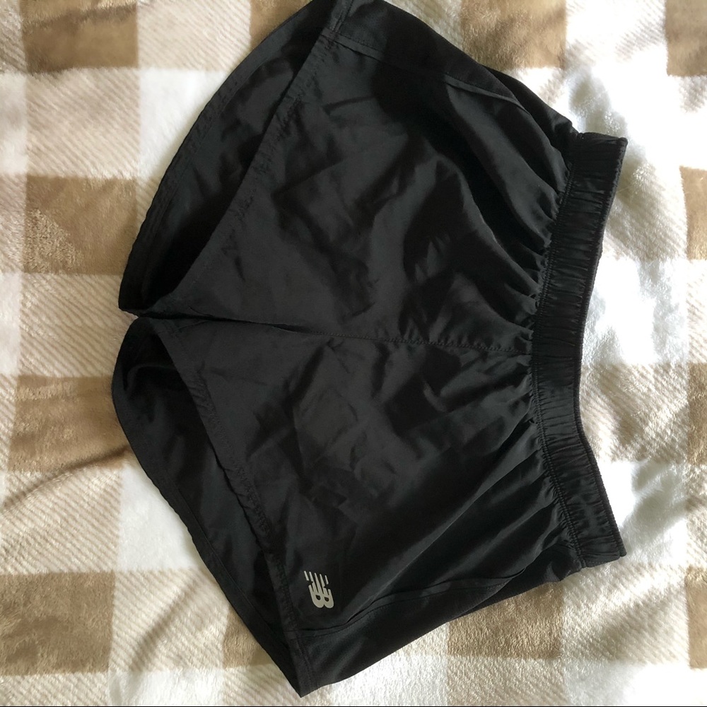Black athletic / running shorts